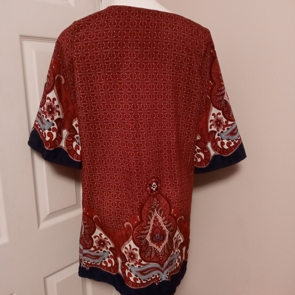 BeBop red and black midi dress - Picture 3 of 3